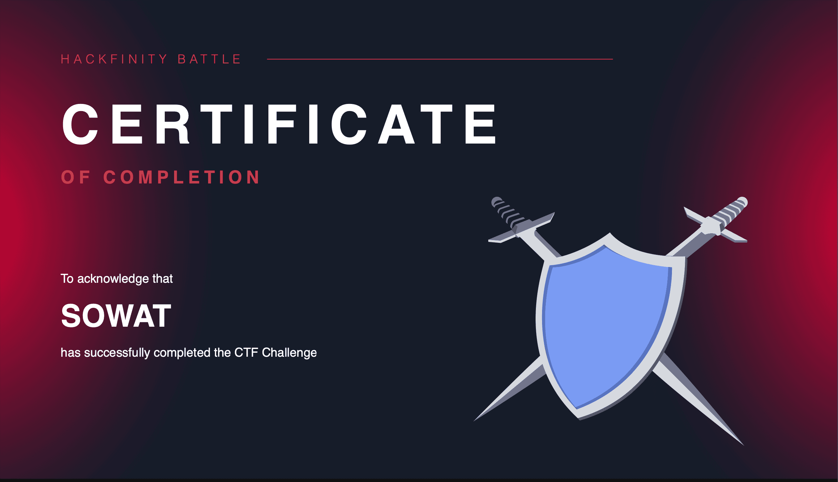 Hackfinity Battle